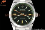 Rolex - Milgauss 40mm 116400GV 904L SS/SS Black VSF VS3131