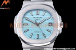 Patek Philippe - Nautilus Jumbo 5711 SS/SS Blue Tiff/Stk BPF MY9015 Mod