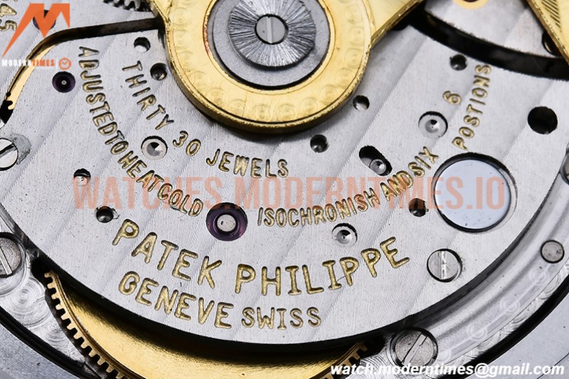 Patek Philippe - Nautilus Jumbo 5711 SS/SS Blue Tiff/Stk BPF MY9015 Mod