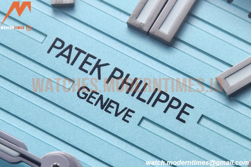 Patek Philippe - Nautilus Jumbo 5711 SS/SS Blue Tiff/Stk BPF MY9015 Mod