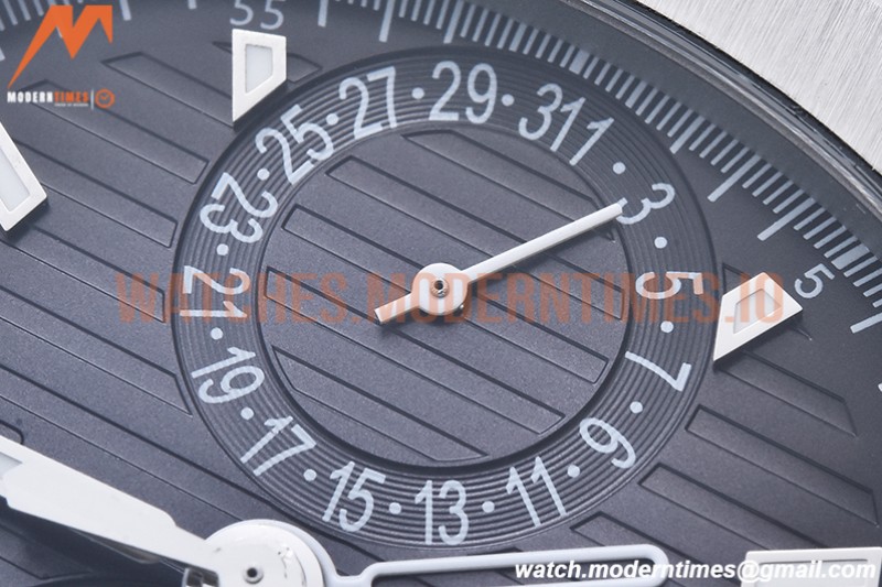 Patek Philippe - Nautilus Chrono Travel 5990 SS/SS Grey SPPF A28-520