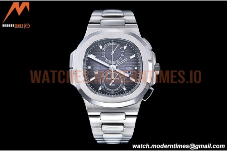 Patek Philippe - Nautilus Chrono Travel 5990 SS/SS Blue SPPF A28-520