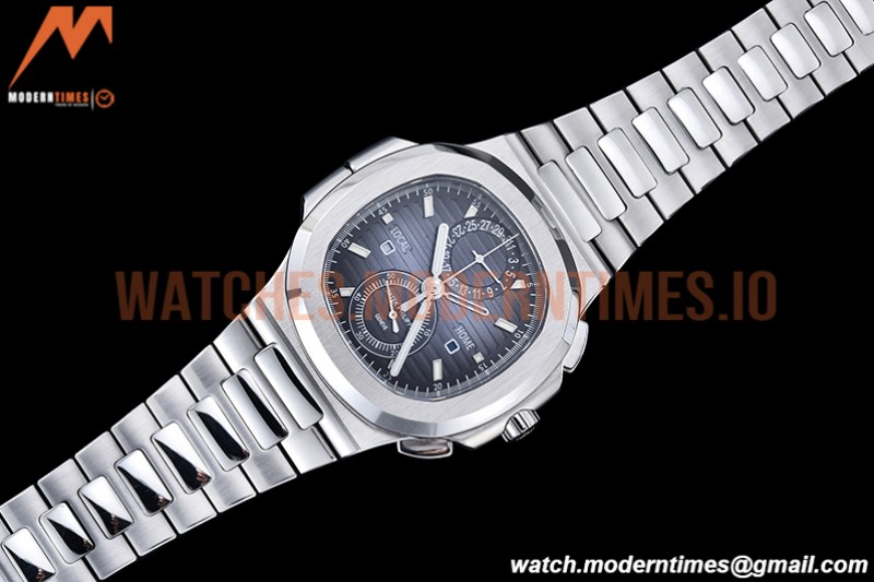 Patek Philippe - Nautilus Chrono Travel 5990 SS/SS Blue SPPF A28-520