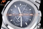 Patek Philippe - Nautilus Chrono Travel 5990 SS/SS Blue SPPF A28-520