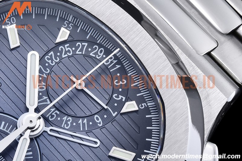 Patek Philippe - Nautilus Chrono Travel 5990 SS/SS Blue SPPF A28-520