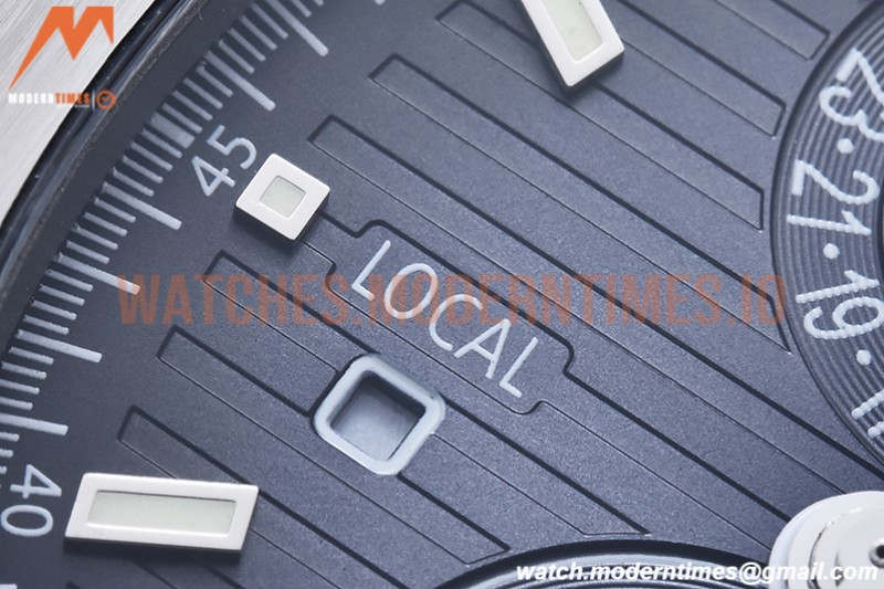 Patek Philippe - Nautilus Chrono Travel 5990 SS/SS Blue SPPF A28-520