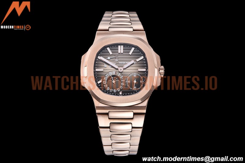 Patek Philippe - Nautilus Moon Phase 5712 RG/RG Grey PPF A240