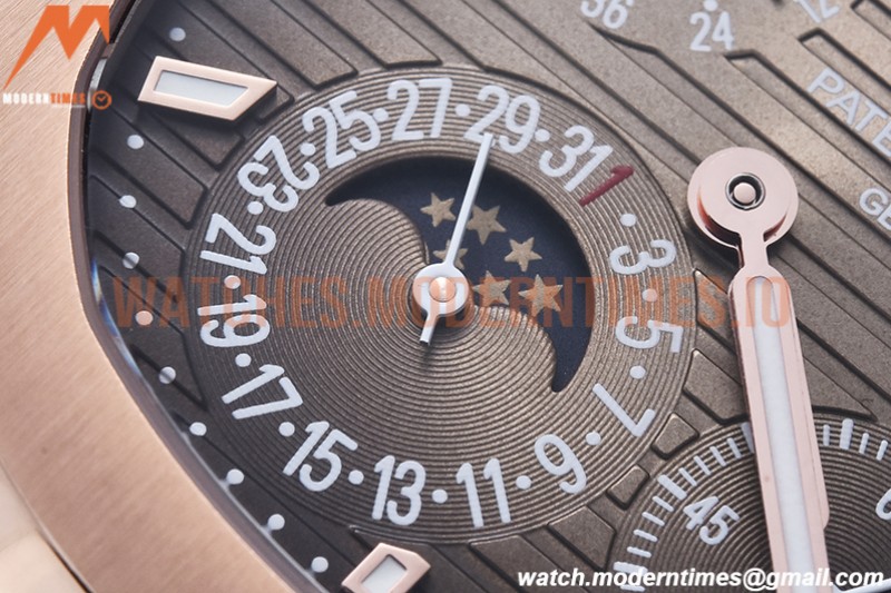 Patek Philippe - Nautilus Moon Phase 5712 RG/RG Grey PPF A240