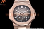 Patek Philippe - Nautilus Moon Phase 5712 RG/RG Grey PPF A240