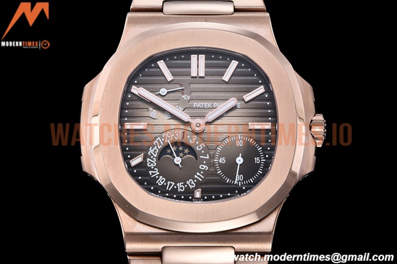 Patek Philippe - Nautilus Moon Phase 5712 RG/RG Grey PPF A240