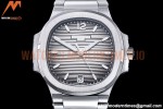 Patek Philippe - Nautilus Ladies 7118 35mm SS/SS Grey/Stk PPF A324