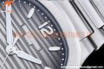 Patek Philippe - Nautilus Ladies 7118 35mm SS/SS Grey/Stk PPF A324