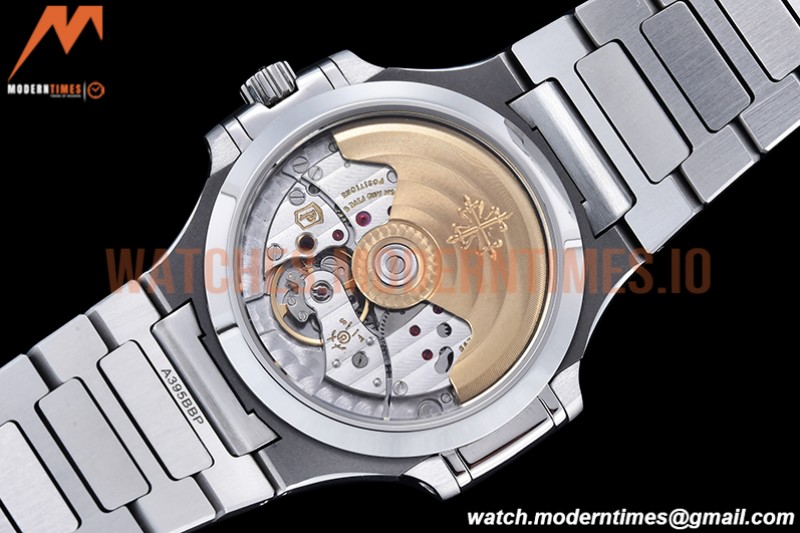 Patek Philippe - Nautilus Ladies 7118 35mm SS/SS Blue/Stk PPF A324