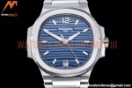 Patek Philippe - Nautilus Ladies 7118 35mm SS/SS Blue/Stk PPF A324