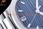 Patek Philippe - Nautilus Ladies 7118 35mm SS/SS Blue/Stk PPF A324