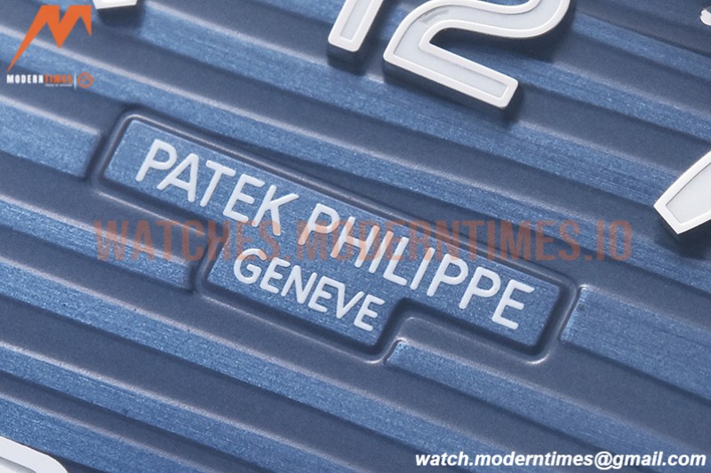 Patek Philippe - Nautilus Ladies 7118 35mm SS/SS Blue/Stk PPF A324