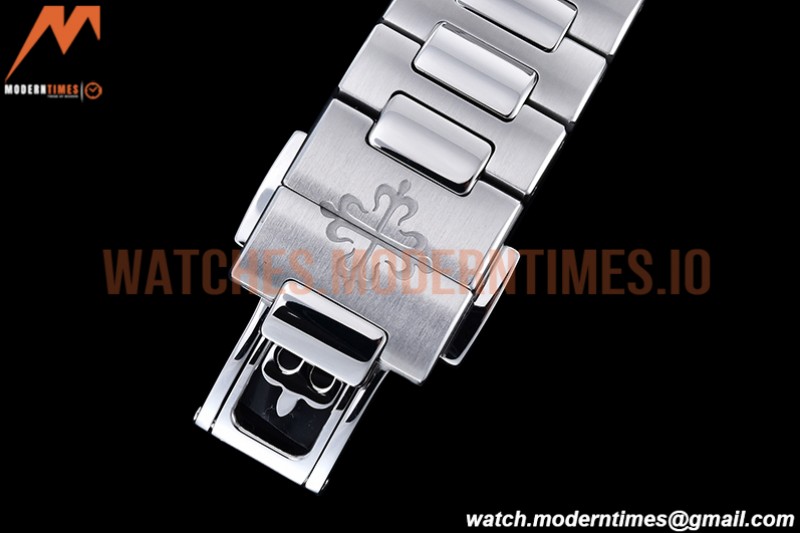 Patek Philippe - Nautilus Ladies 7118 35mm Dia SS/SS Wht/Stk PPF A324