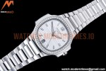 Patek Philippe - Nautilus Ladies 7118 35mm Dia SS/SS Wht/Stk PPF A324