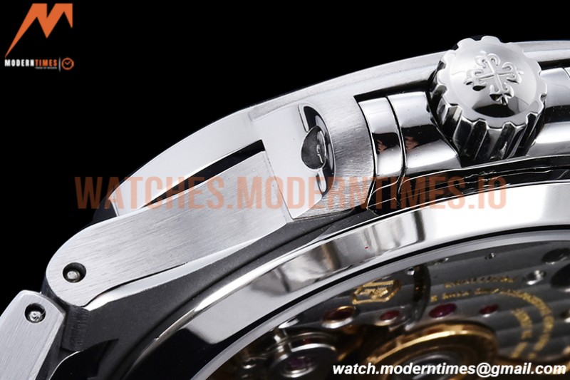 Patek Philippe - Nautilus Ladies 7118 35mm Dia SS/SS Grey/Stk PPF A324