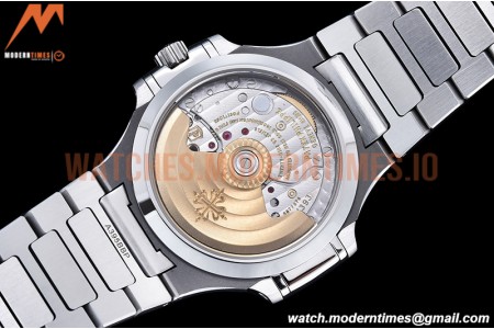 Patek Philippe - Nautilus Ladies 7118 35mm Dia SS/SS Grey/Stk PPF A324