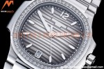 Patek Philippe - Nautilus Ladies 7118 35mm Dia SS/SS Grey/Stk PPF A324