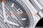 Patek Philippe - Nautilus Ladies 7118 35mm Dia SS/SS Grey/Stk PPF A324