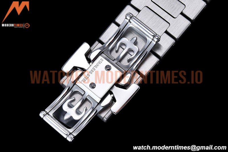 Patek Philippe - Nautilus Ladies 7118 35mm Dia SS/SS Blue/Stk PPF A324
