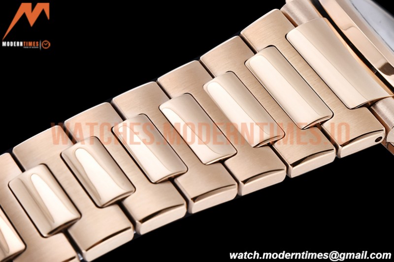Patek Philippe - Nautilus Ladies 7118 35mm RG/RG RG/Stk PPF A324