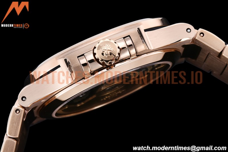 Patek Philippe - Nautilus Ladies 7118 35mm RG/RG RG/Stk PPF A324