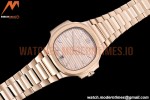 Patek Philippe - Nautilus Ladies 7118 35mm RG/RG RG/Stk PPF A324