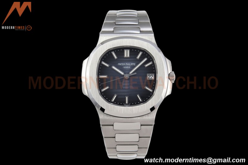 Patek Philippe - Nautilus Jumbo 5711 40mm SS/SS Blue/Stk PPF V4 A324CS