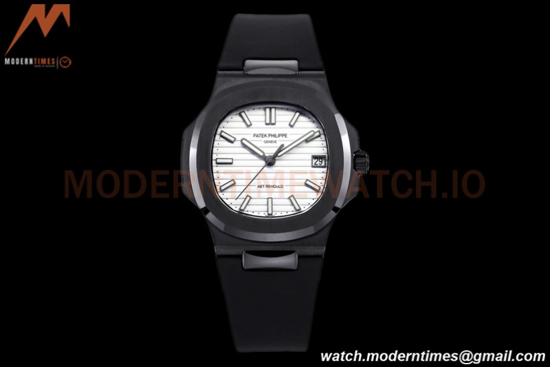 Patek Philippe - Nautilus AET 5711 40mm Black CER/RU Wht/Stk AMGF MY9015