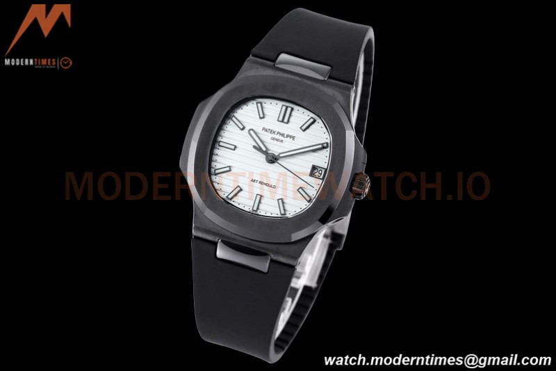 Patek Philippe - Nautilus AET 5711 40mm Black CER/RU Wht/Stk AMGF MY9015