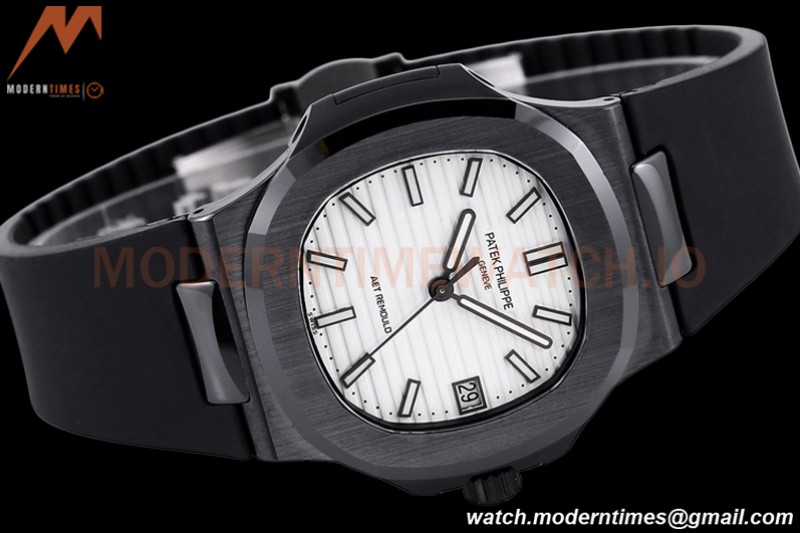 Patek Philippe - Nautilus AET 5711 40mm Black CER/RU Wht/Stk AMGF MY9015