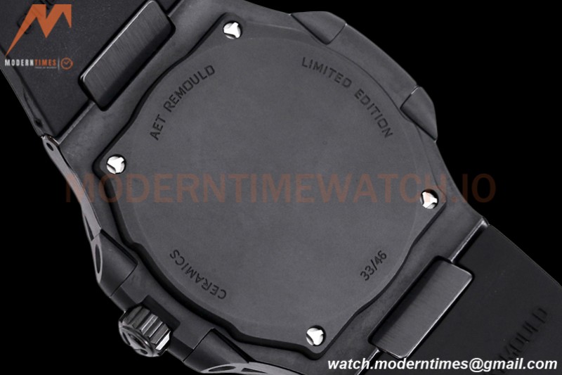 Patek Philippe - Nautilus AET 5711 40mm Black CER/RU Wht/Stk AMGF MY9015