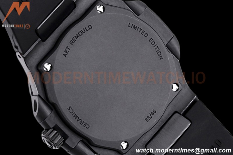 Patek Philippe - Nautilus AET 5711 40mm Black CER/RU Green/Stk AMGF MY9015