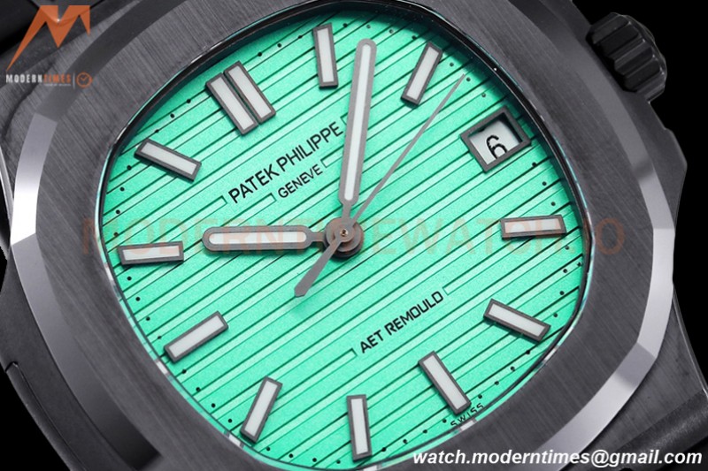 Patek Philippe - Nautilus AET 5711 40mm Black CER/RU Green/Stk AMGF MY9015