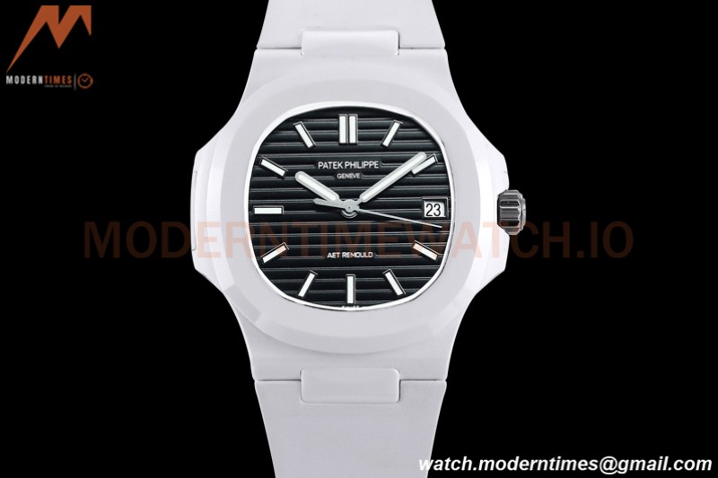 Patek Philippe - Nautilus AET 5711 40mm White CER/RU Blk/Stk AMGF MY9015