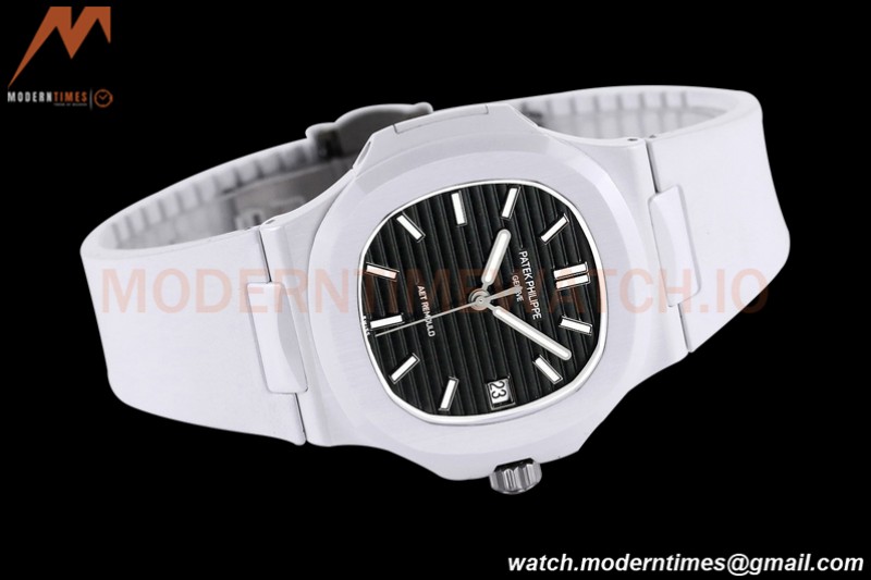 Patek Philippe - Nautilus AET 5711 40mm White CER/RU Blk/Stk AMGF MY9015