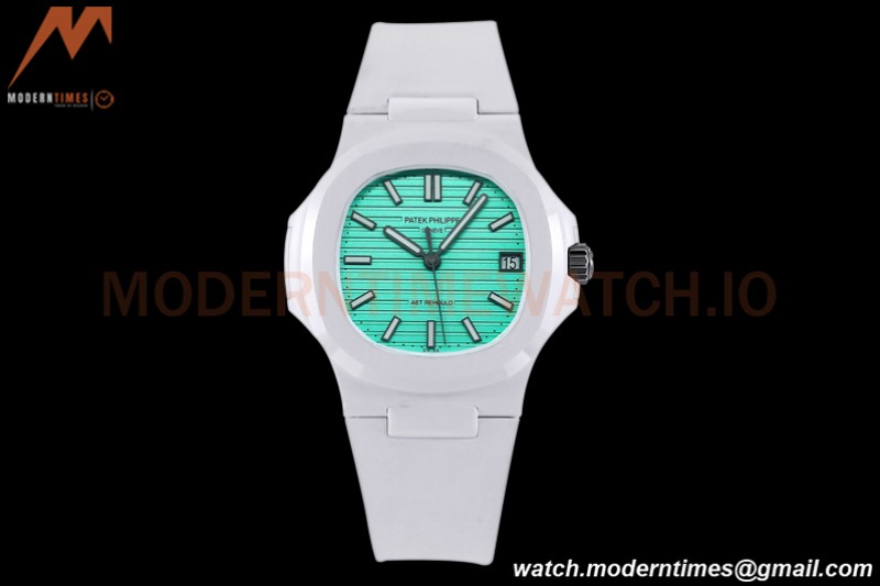 Patek Philippe - Nautilus AET 5711 40mm White CER/RU Grn/Stk AMGF MY9015