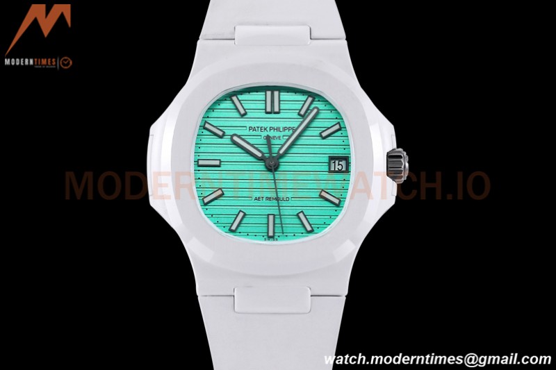 Patek Philippe - Nautilus AET 5711 40mm White CER/RU Grn/Stk AMGF MY9015