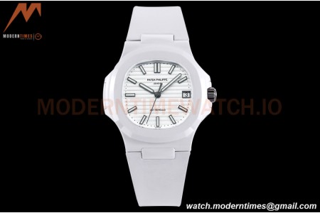 Patek Philippe - Nautilus AET 5711 40mm White CER/RU Wht/Stk AMGF MY9015
