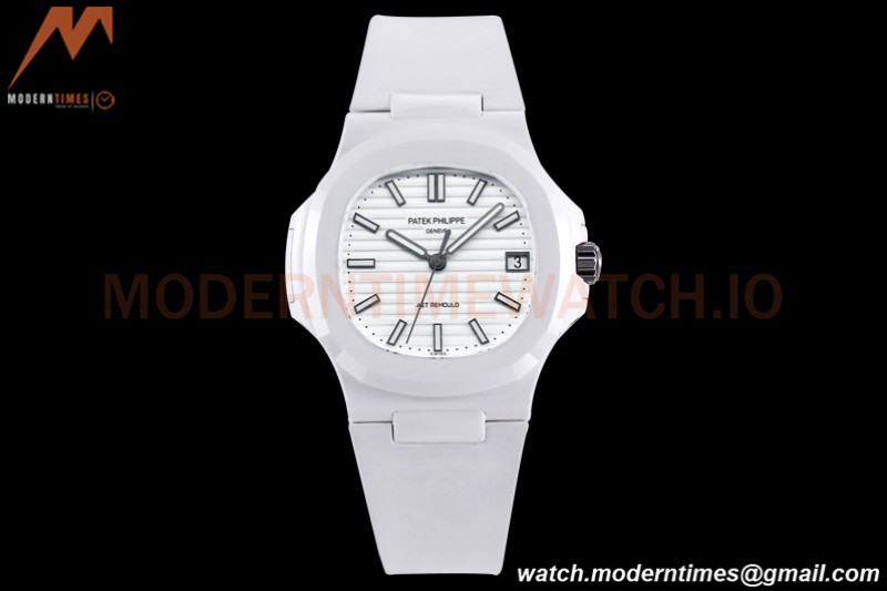 Patek Philippe - Nautilus AET 5711 40mm White CER/RU Wht/Stk AMGF MY9015