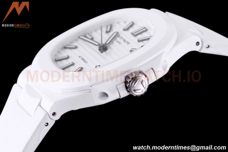 Patek Philippe - Nautilus AET 5711 40mm White CER/RU Wht/Stk AMGF MY9015