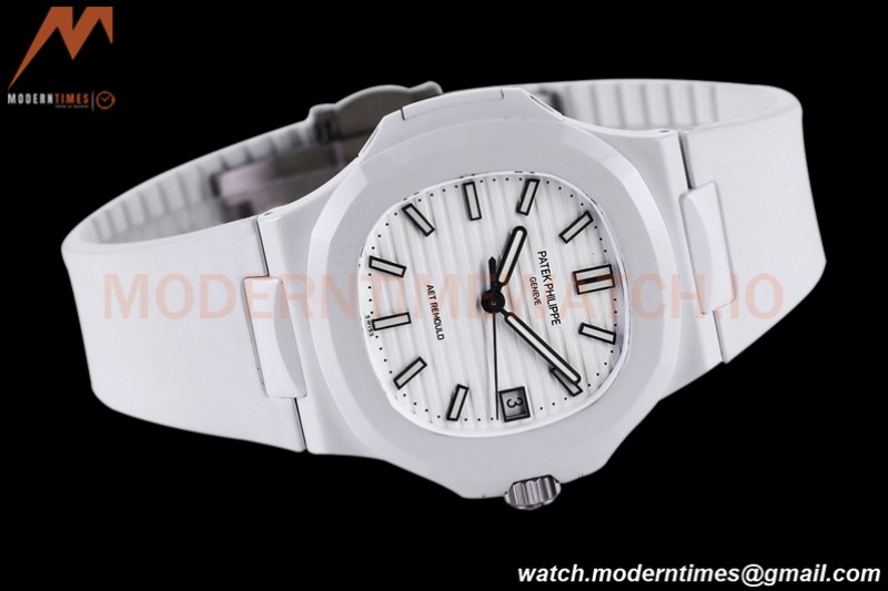 Patek Philippe - Nautilus AET 5711 40mm White CER/RU Wht/Stk AMGF MY9015