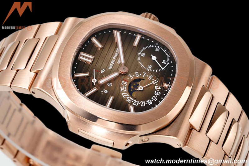 Patek Philippe - Nautilus 5712/1R 40mm RG/RG Brn/Stk ZF A240