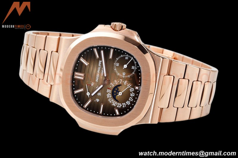 Patek Philippe - Nautilus 5712/1R 40mm RG/RG Brn/Stk ZF A240