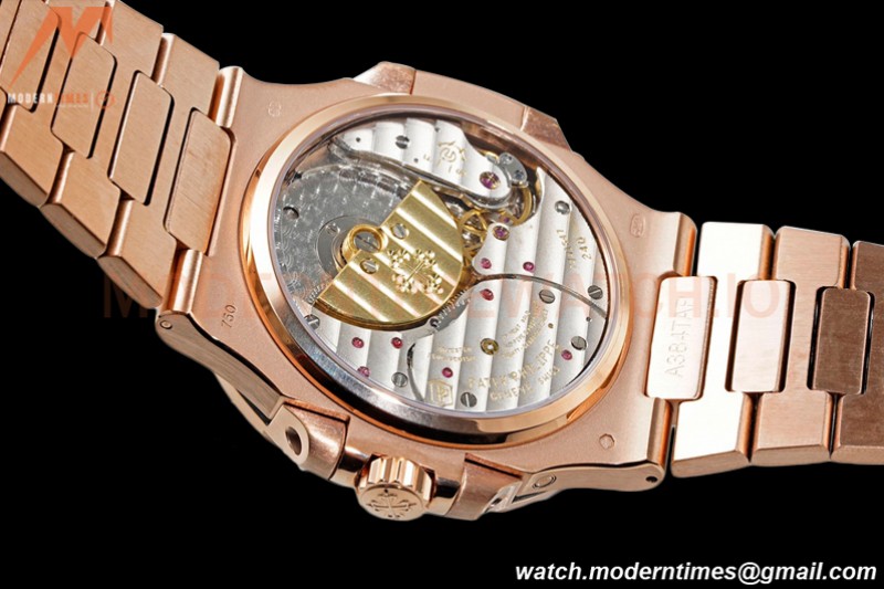 Patek Philippe - Nautilus 5712/1R 40mm RG/RG Brn/Stk ZF A240