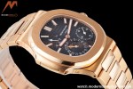 Patek Philippe - Nautilus Moon Phase 5712R RG/RG Black PPF A240