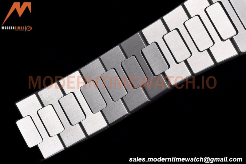 Patek Philippe - Nautilus Chronograph 5980 SS/SS White PPF A7750 Mod